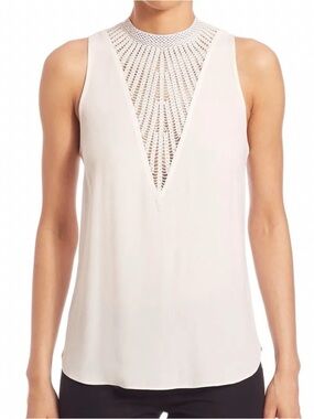 NWOT A.L.C Sleeveless Crochet Top